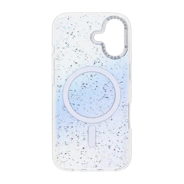 Glitter Diamond Magnetic Case - iPhone 17 Blue