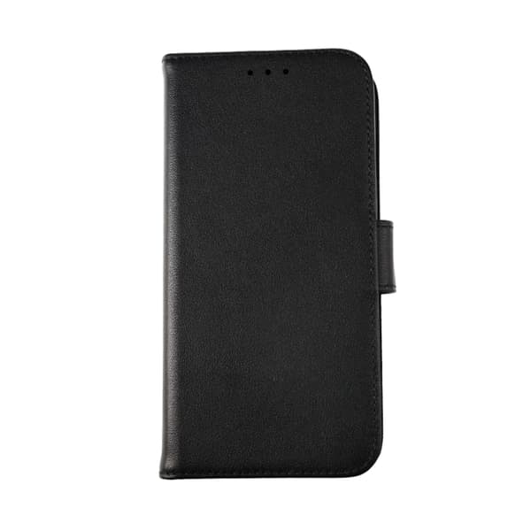 RV Leather Wallet Case iPhone 12 Mini Black