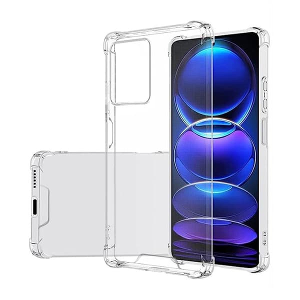 Xiaomi Redmi Note 12 Shockproof Phone Case - Transparent