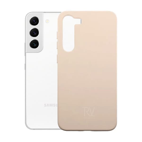 Samsung Galaxy S23 Silikonskal Rvelon - Beige