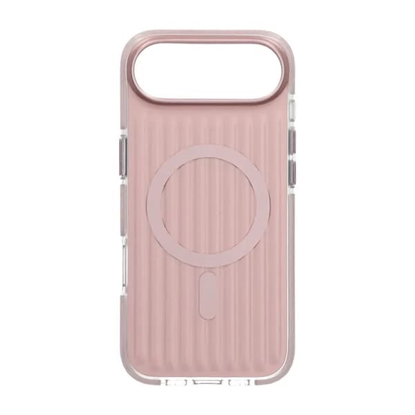 Mobilskal Korrugerad Magsafe för iPhone Air - Rosa
