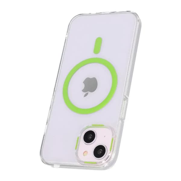 iPhone 15 Shockproof Phone Case with Magsafe - Green