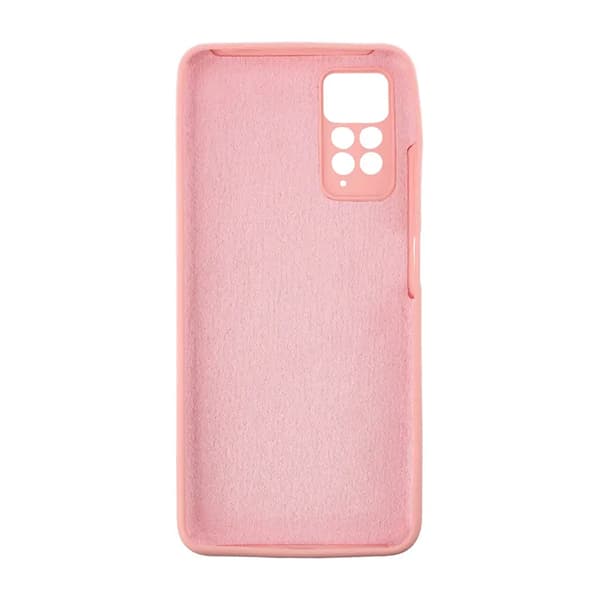 Xiaomi Redmi Note 11 Silikonskal med Kameraskydd - Rosa