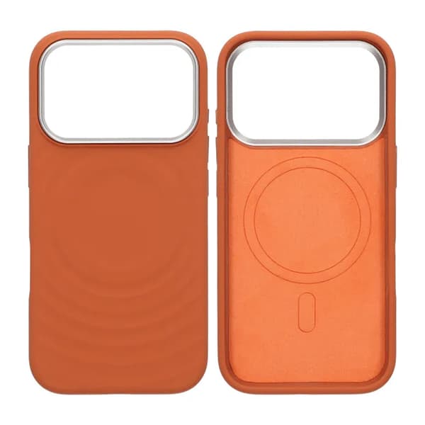 Mobile Case Silicone with Magsafe for iPhone 17 Pro Max - Orange