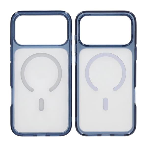 Mobilskal TPU Magsafe för iPhone 17 Pro - Blå Transparent