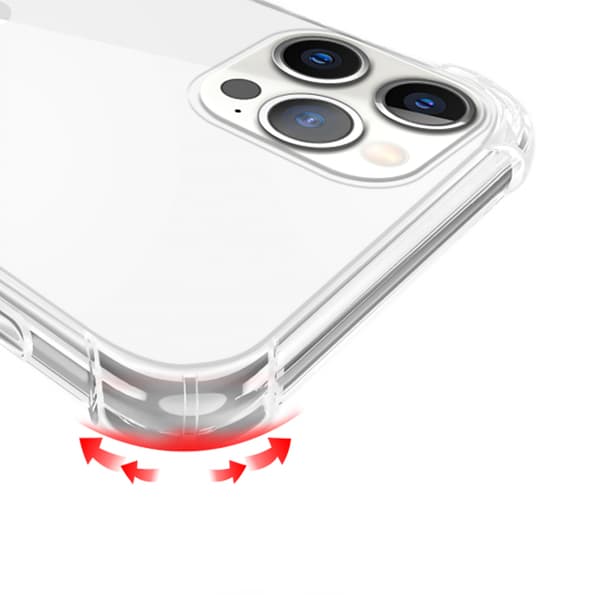 Shockproof Case iPhone 12/12 Pro - Transparent