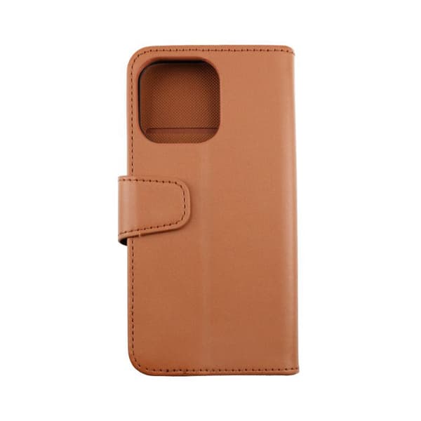 iPhone 13 Pro Max Plånboksfodral Extra Kortfack Rvelon - Guldbrun