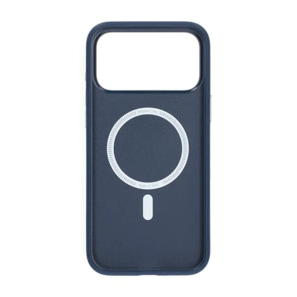 Mobile Case for iPhone 17 Pro Max - Camera Protection Blue PU Leather