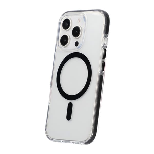 iPhone 16 Pro Mobile Case Magnet Double Protection - Black