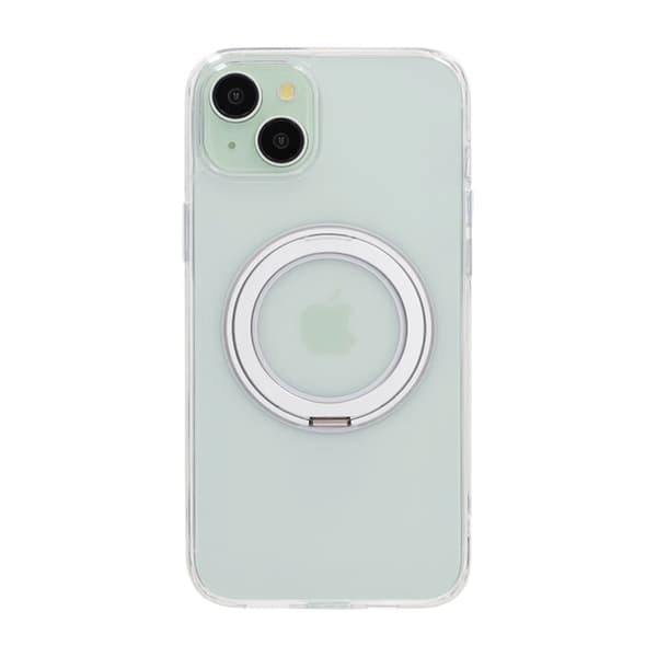 Matte case 360 ​​rotating bracket Mobile Phone Case For iPhone 15 Plus transparent