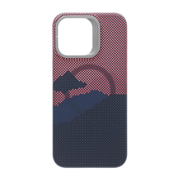 Magsafe Case and Stand for iPhone 15 Pro Max - Mountain Red