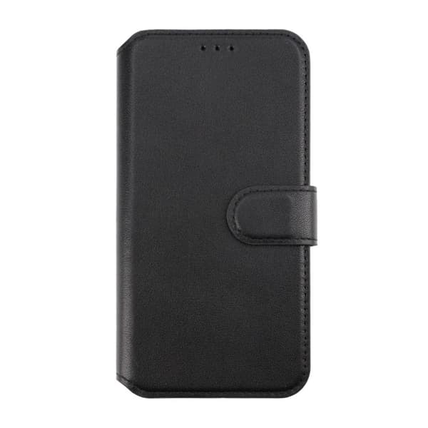 iPhone 14 Pro Max Plånboksfodral Extra Kortfack Rvelon - Svart