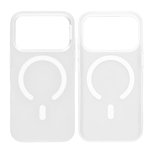 Mobilskal med Kameraskydd för iPhone 17 Pro - Vit