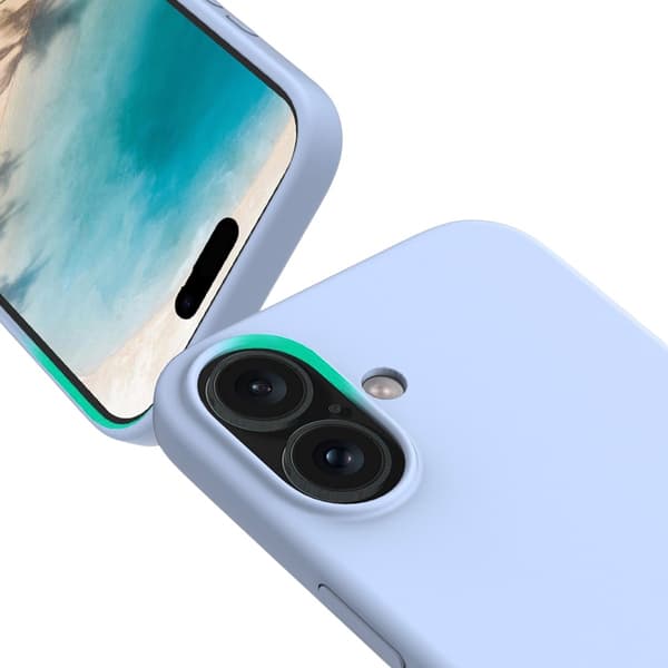 iPhone 17 Case - Silicone With Magsafe Rvelon Sky Blue