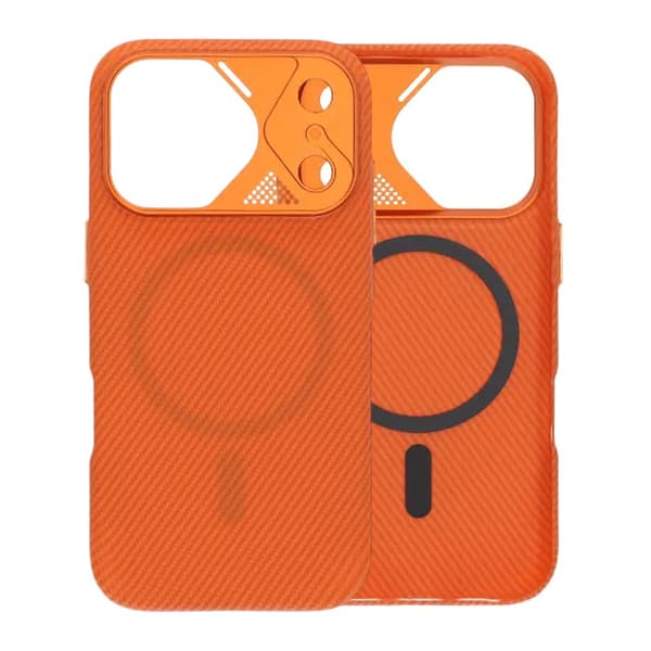 Amru Water Print Phone Case - iPhone 17 Pro Orange