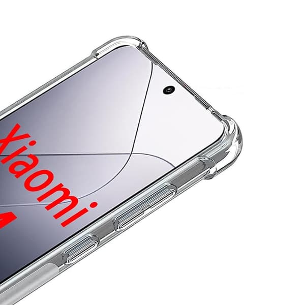 Xiaomi 14 Mobilskal Stöttåligt - Transparent
