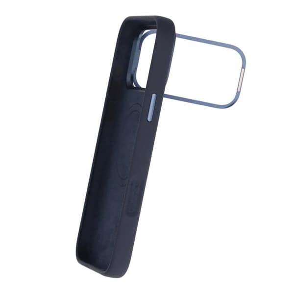 Mobilskal Silikon Magsafe och Statv iPhone 17 Pro Max - Blå