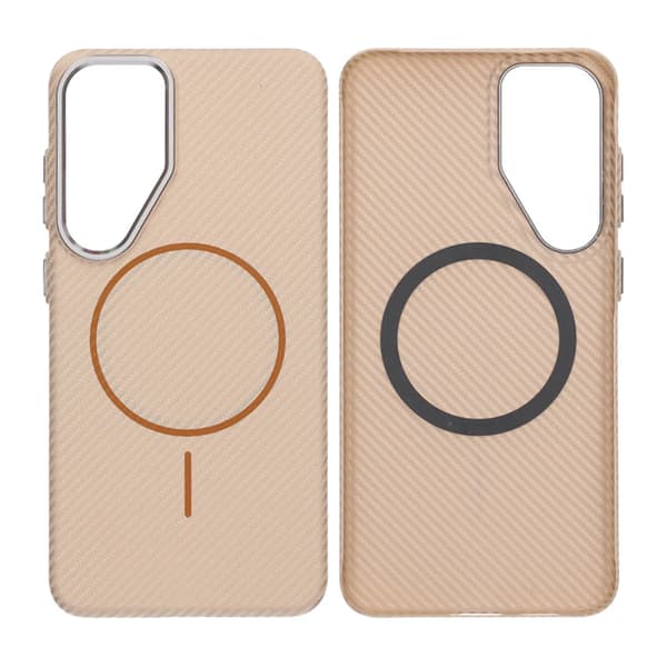Samsung S25 Plus Carbon Case - Gold