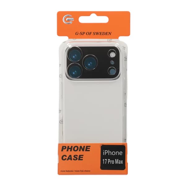 Mobile Case Ultrathin TPU for iPhone 17 Pro Max - White