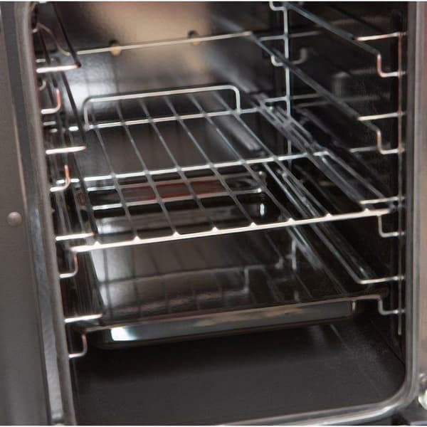 Induktionsspis - GURARI - E 913 DF RU BL - 90 cm - 5 kokzoner - 2 elektriska ugnar