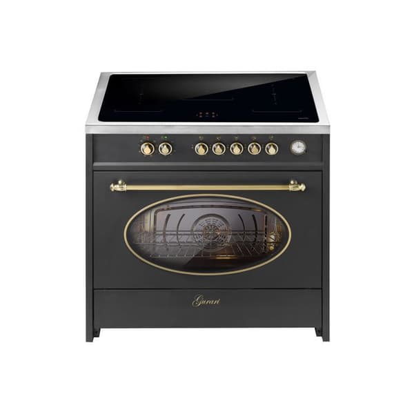 GURARI Induktionsspis E 913 RU BL Retro Spis 90 cm/ 121L