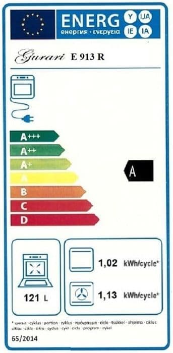 Induktionshäll - GURARI - E 913 R - 90 cm - Röd - Induktionsspis