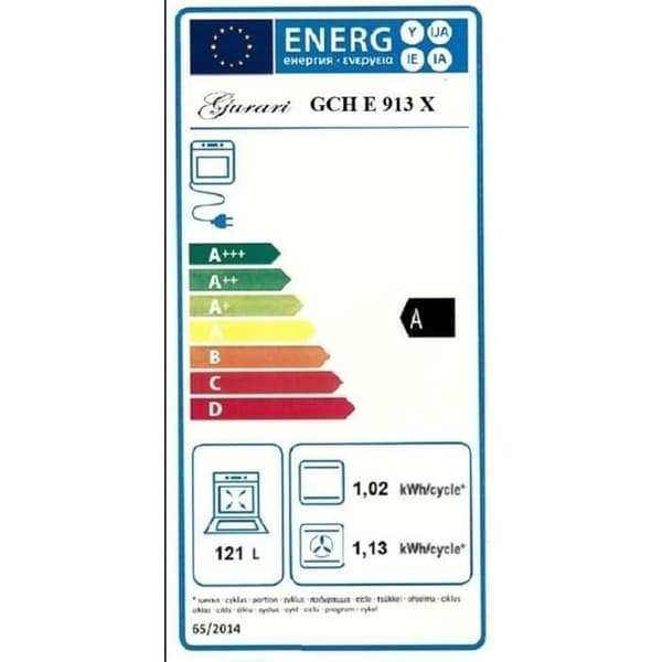 Induktionsspis - GURARI - GCH E 913 - 90 cm - 121 L - 5 induktionszoner