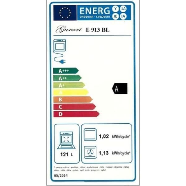 Induktionsspis - GURARI - E 913 BL - 90 cm - 121L - 5 Flex-zoner