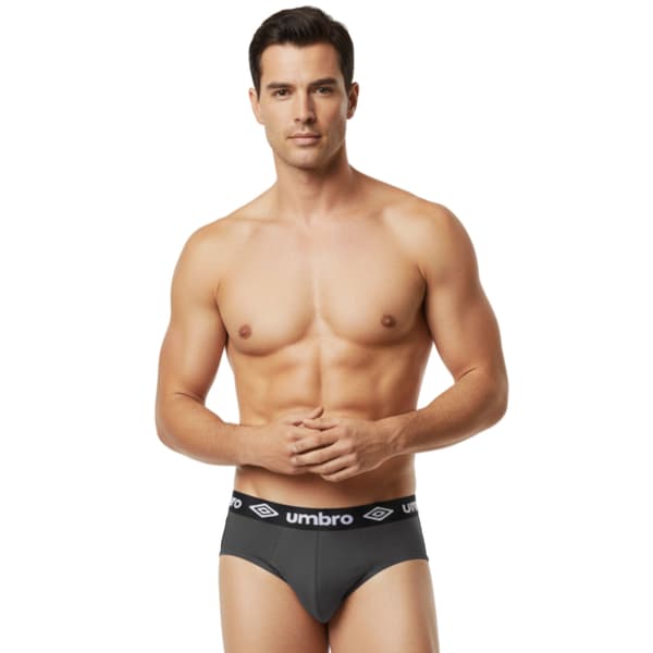 UMBRO underkläder briefs herr, 4 pack bomull fargmix M