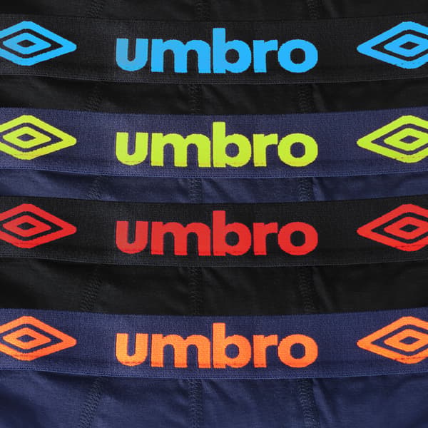 UMBRO underkläder briefs herr, 4 pack bomull fargmix M