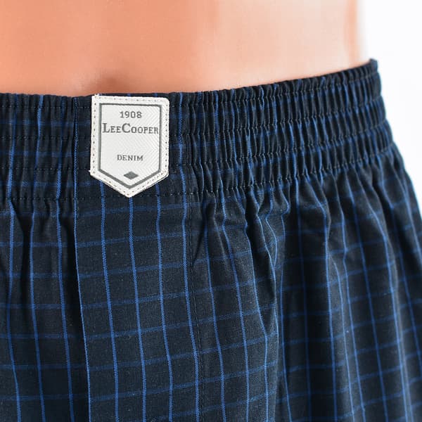 Lee Cooper herrboxershorts i löst snitt bomull, 4pack L