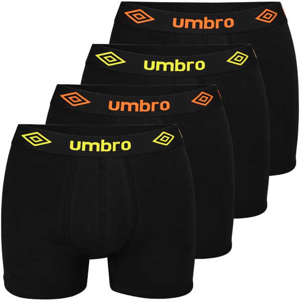 UMBRO underkläder herr 4 pack bomull stretch färgmix M