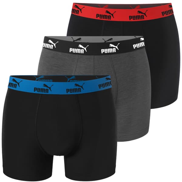 Puma herrboxershorts bomull 3-pack