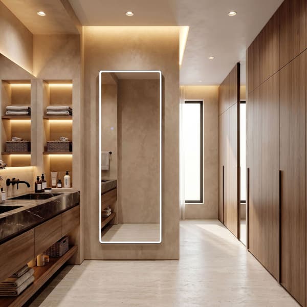 LED-SPEJL Classico 60x170cm Black
