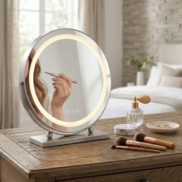 LUSTRO LED MAKE-UP Chrome 40 cm