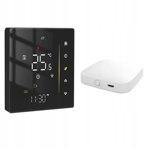 Termostat Zigbee - ARHATREYA - Vattenburet Golvvärme - Programmerbar - Smart Hub