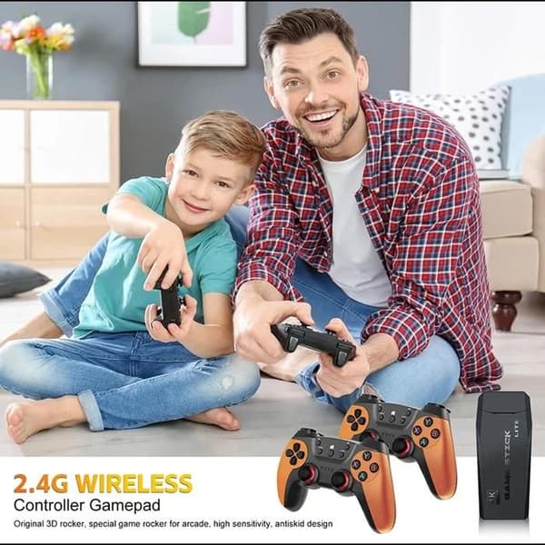 Spilkonsole M9 - Arhatreya - 20000 spil HD 4K - Trådløs controller - 64 GB