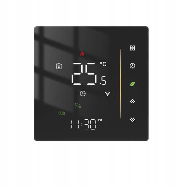 Intelligent Zigbee termostat - ARHATREYA - 16A - LCD-skærm - Stemmestyring - Moderne design