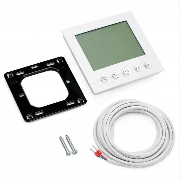 Programmerbar Termostat - ARHATREYA - C16.H3 - LCD-skärm - 16A - 4 Delar