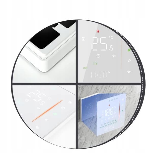 Thermostat Zigbee - ARHATREYA - Programmerbar - Elektrisk Uppvärmning - Multi-Lägen Hub