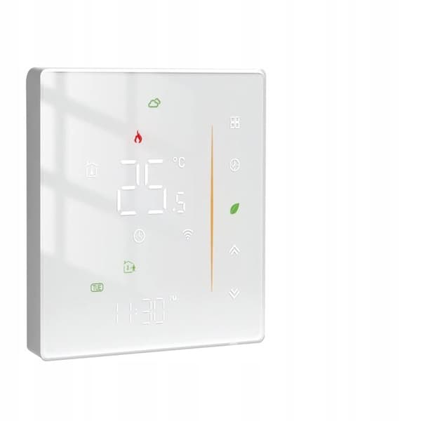 Termostat Zigbee - ARHATREYA - Vattenburen golvvärme - Programmerbar - Svart