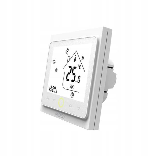 Thermostat Zigbee - ARHATREYA - Programmerbar - Vatten/Gas Uppvärmning - Vit