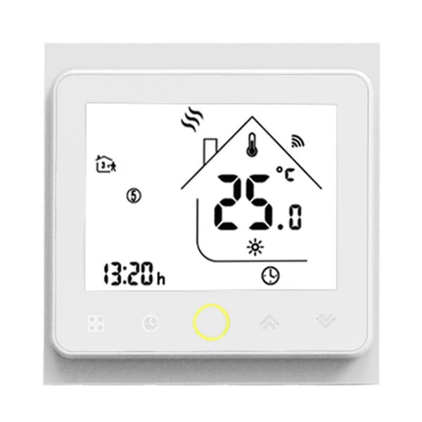 WiFi Intelligent Termostat - ARHATREYA - LCD Touchskærm - Kompatibel med Alexa/Google - Programmerbar 5+1+1