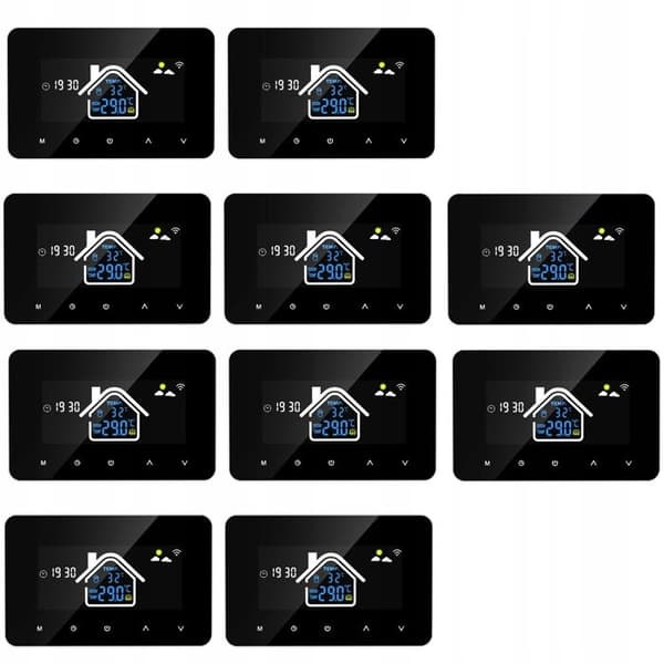 Intelligent Wi-Fi Termostat - ARHATREYA - 16A - Stemmestyring - Vejrudsigter - Programmerbar