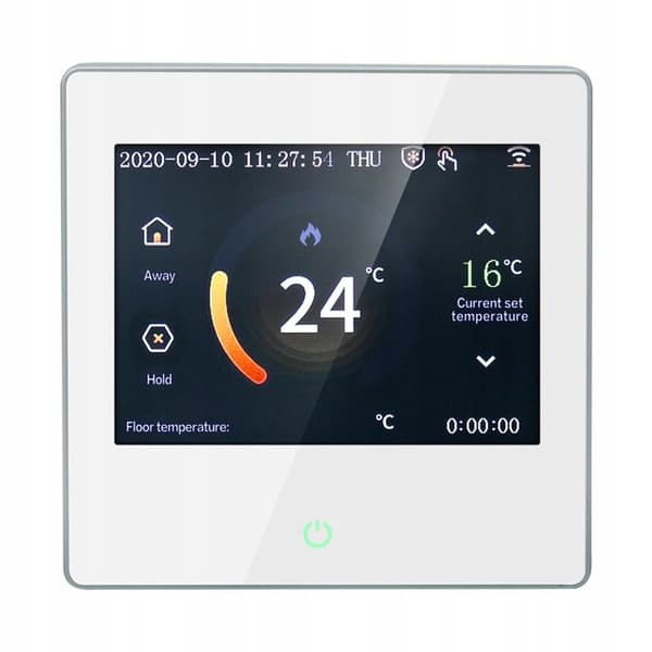 Smart Wi-Fi Termostat - ARHATREYA - Berøringstastatur - Stemmestyring - 16A - Programmerbar