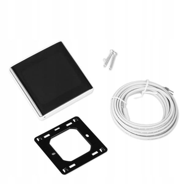 Golvvärmetermostat - ARHATREYA - 16A - LCD-skärm - Programmerbar - Svart
