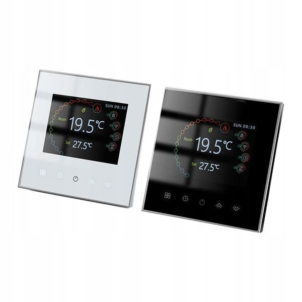 Termostat WiFi LCD - ARHATREYA - Elektrisk Värme - Programmerbar - Precision 1°C