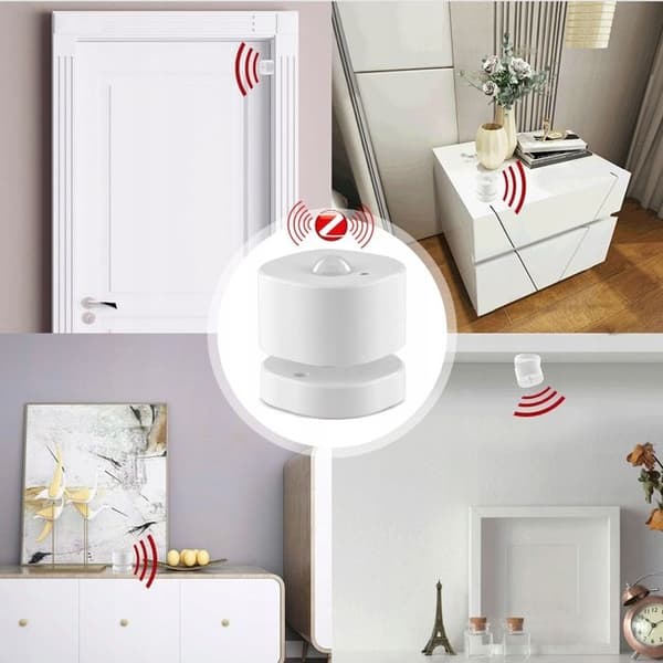 Bevægelsessensor PIR - ARHATREYA - Zigbee - Detektion 120-150° - Afstand 3-7m