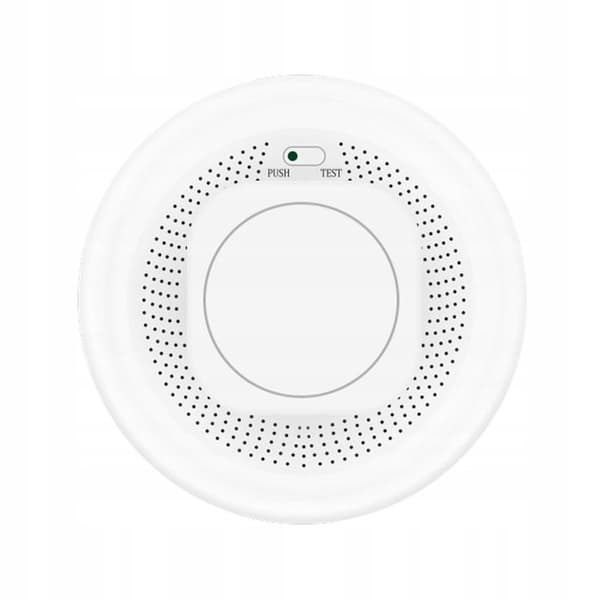 Intelligent røgdetektor - MOES - Zigbee - Brandsikkert materiale - Lydalarm - Smartphone-notifikationer
