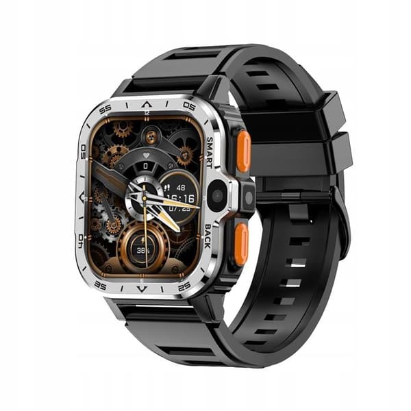 Sport Smartwatch - ARHATREYA - Android 8.1 - GPS - Dobbelt kamera - Sort